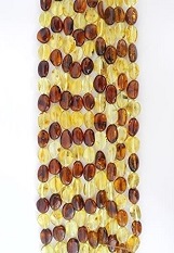 small extraordinary baltic amber baby teething necklace      